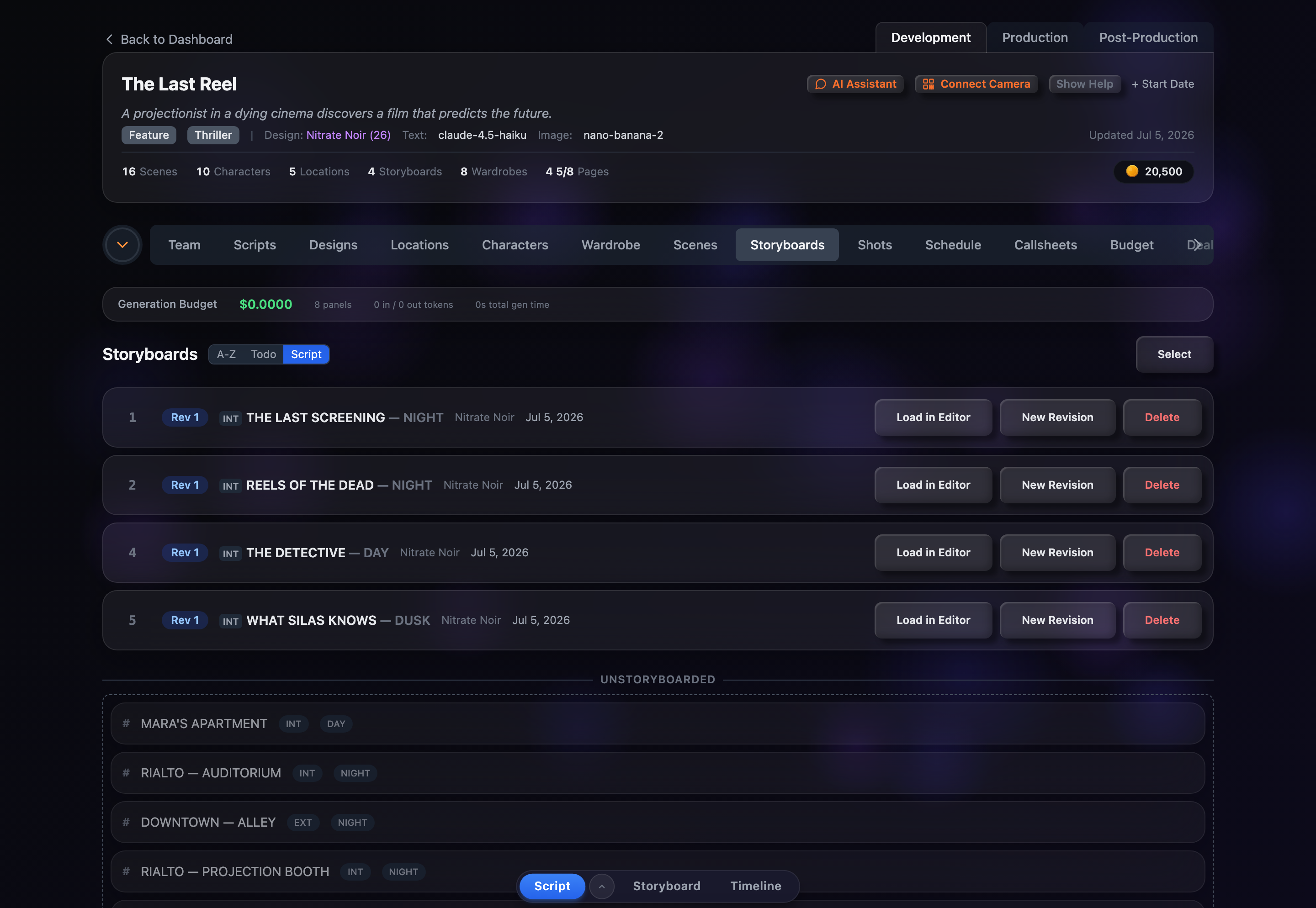 Storyboard Generator — screenshot 1 of 5